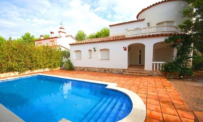Les Tres Cales Villa | SAONA VILLAS (VN GALEA) : villa 6 personnes, piscine privée, air conditionnée