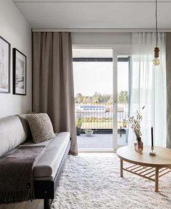 Oulu Appartement | Satamanhelmen näköalahuoneisto
