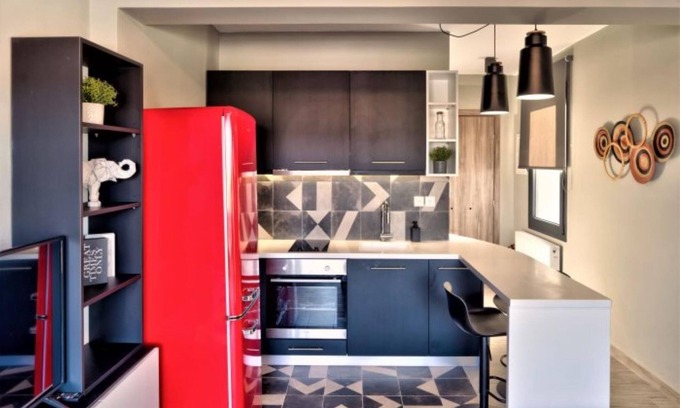 Volos City Centre Appartement | Sauna Suite- Mountain view