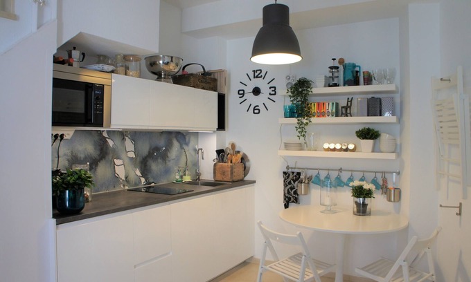 El Ejido Appartement | Appartement de style scandinave avec balcons français