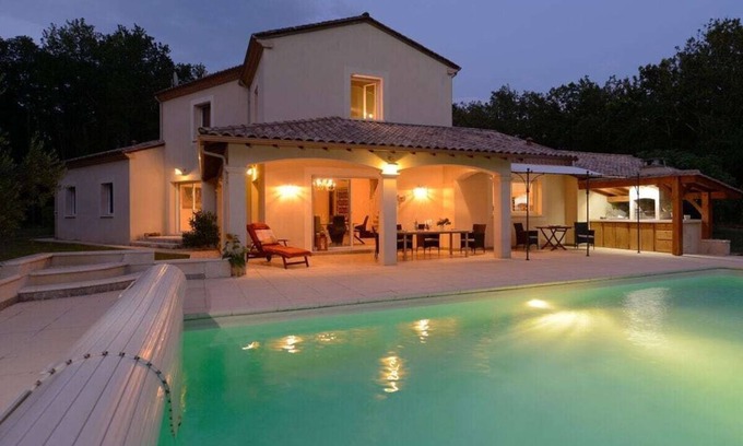 Beaumont-du-Perigord Villa | Villa pittoresque avec piscine