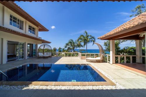 Kata Villa | Scenic Seaview Villa Sea Dream for 9, Tennis Court, 5min walk to Kata Noi Beach