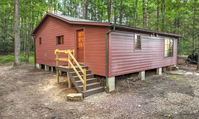 Laurelton Cabine | Schrader Run Cabin Cozy&Charming, outdoor firepit w/swings, April dates reduced