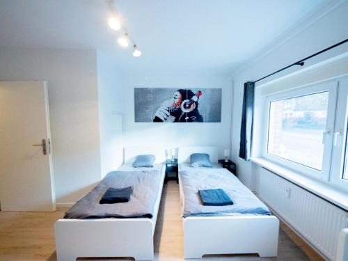 Schwarzenbek Appartement | Schwarzenbek B - Monteursunterkunft - Einzelbetten - gute Anbindung - Bettwäsche
