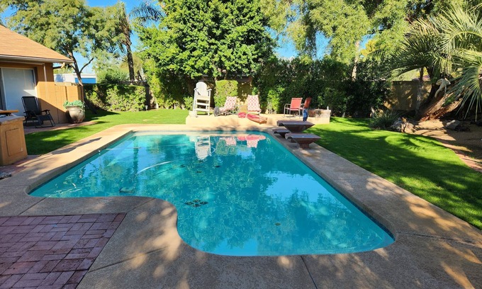 Shea North Estates Maison | SCOTTSDALES BEST , The Front Porch, Hot Tub and Pool