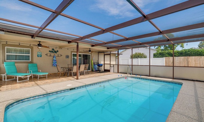 Spring Hill Maison | Screened Lanai & Heated Pool: Spring Hill Home