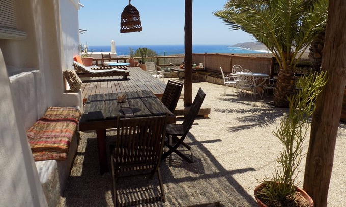 La Isleta del Moro Maison | Vue mer et montagne. Avec plaisir. Cabo de Gata