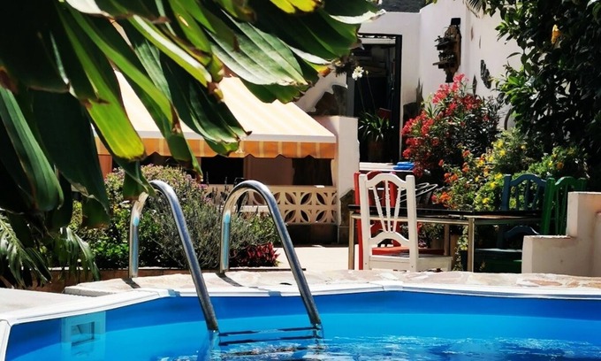 Buen Paso Maison | Vues sur la mer et le Teide - Château avec pool