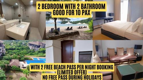 Morong Appartement | Sea Breeze Verandas at Anvaya Cove Penthouse Unit with Complete Sea View