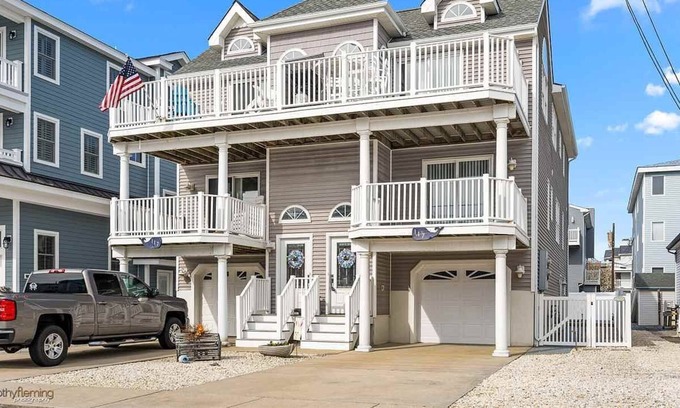 Sea Isle City Maison | Sea Isle Beach Home with Private Pool