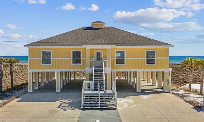Navarre Beach Maison | Sea Salt Cottage: Incroyable maison située sur la plage de Navarre. 13 personnes confortablement!