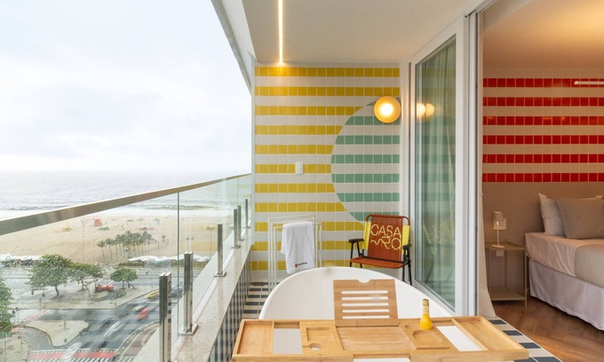 Copacabana Appartement | Sea View and Balcony with Bathtub | Q17