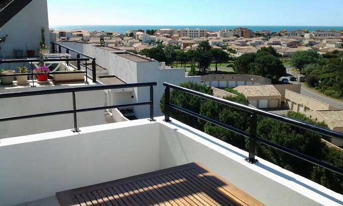 Narbonne-Plage Appartement | Appartement vue sur mer