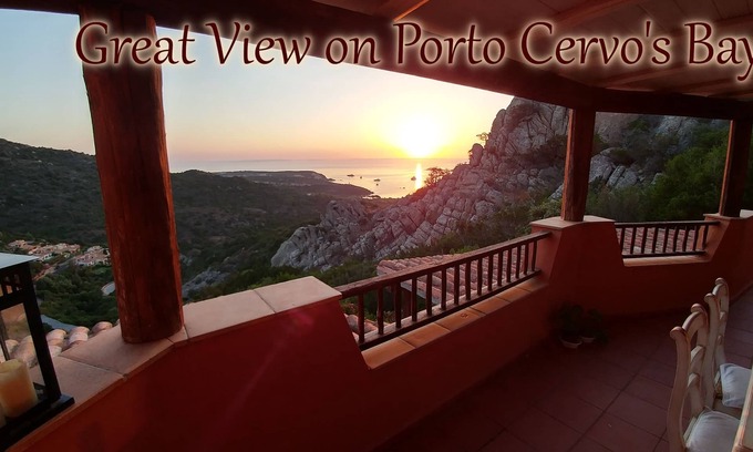 Pantogia Maison | Vue sur la mer et paysage à couper le souffle dans une charmante maison confortable, Porto Cervo à 2 km