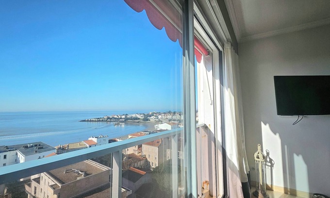 Pontaillac Appartement | Vue mer- Pontaillac- 4 pers- 2ch- parking