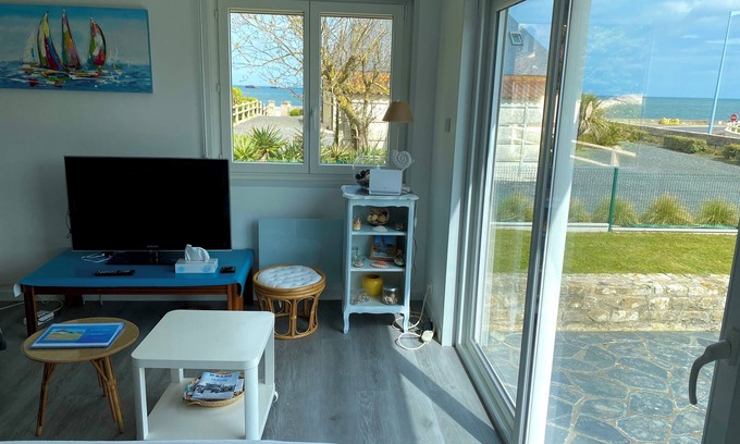 Asnelles Maison | Villa vue sur mer, 4 personnes.