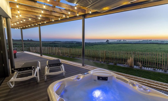Plougonvelin Villa | Villa vue mer avec spa privatif