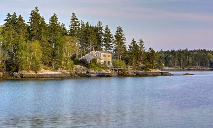 Spruce Head Maison | Seabreeze Cove Waterfront Cottage