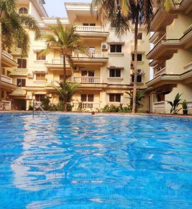 Orlim Appartement | Seacoast Retreat- Lovely 2 BHK apartment with pool