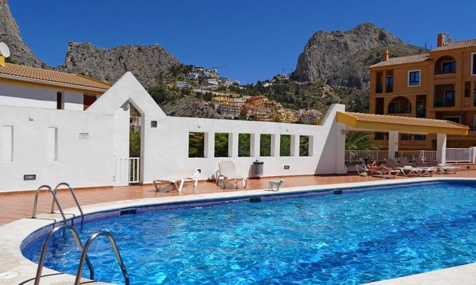 Pueblo Mascarat Appartement | Seafront and Garden View - Altea, Costa Blanca