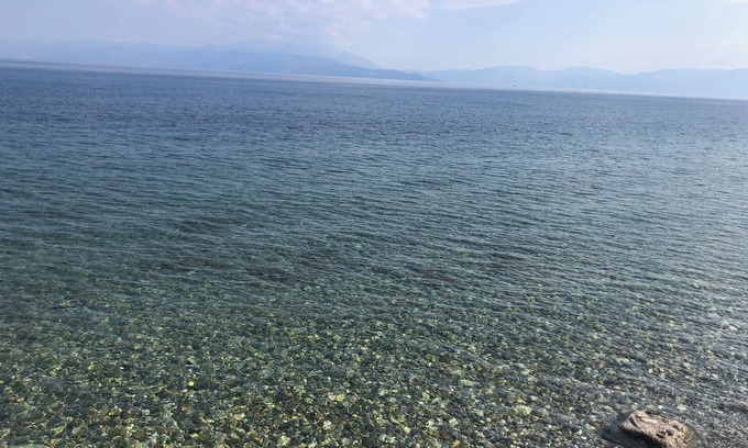 Derveni Appartement | Seafront apartment with swimming pool. Breathtaking views!