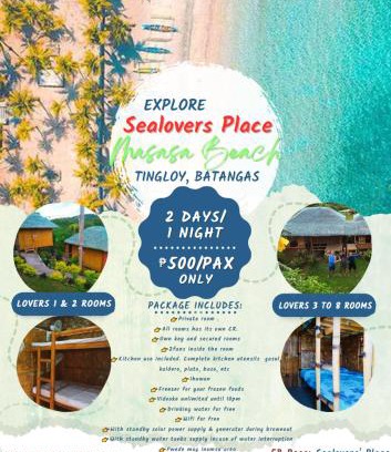 Tingloy Maison | SeaLovers' Place Masasa Beach