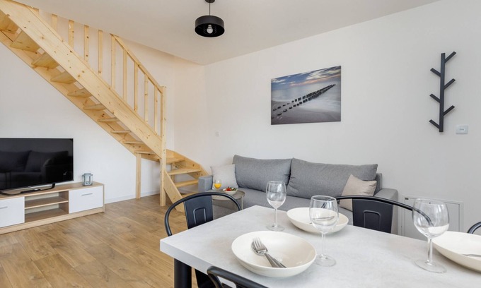 Mielno Appartement | Seaside Escape 5 | Seaside Apartment | Terrace