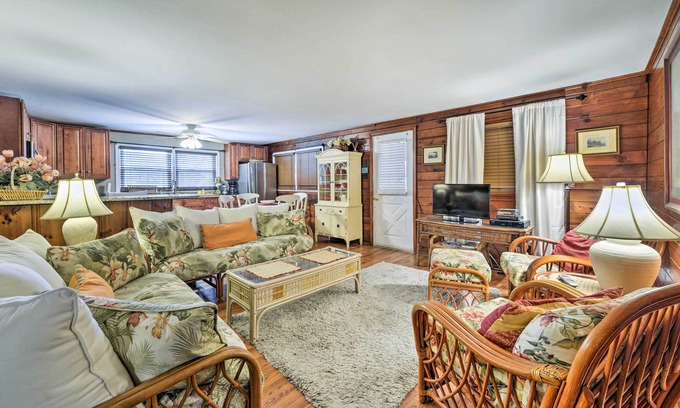 Ortley Beach Appartement | Seaside Park Apt w / douche extérieure - marcher jusqu'à la plage!
