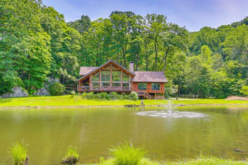 Great Meadows Maison | Secluded Cabin with Boats Less Than 6 Mi to Jenny Jump!