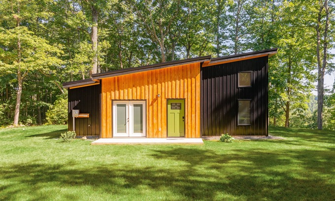Meadows Of Dan Maison | Secluded, Unique, Modern Mountain Home Near River and Blue Ridge Parkway!