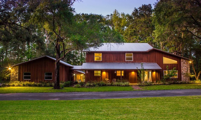 Ocklawaha Maison | Nouvelle retraite isolée au bord de l'eau