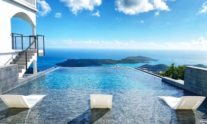 Estate Lilliendal and Marienhoj Maison | Selah Villa with Beautiful St. Thomas Harbour Views!