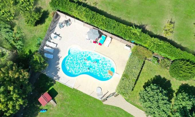 Angles Cottage | gîte mitoyen avec piscine chauffée à 5km de la plage