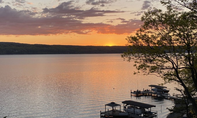 Burdett Maison | Seneca Lake Front Wine Trail Sunsets