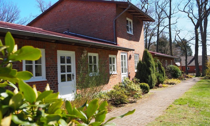 Wichtenbeck Appartement | Separate bright cornflower vacation apartment on a former farm