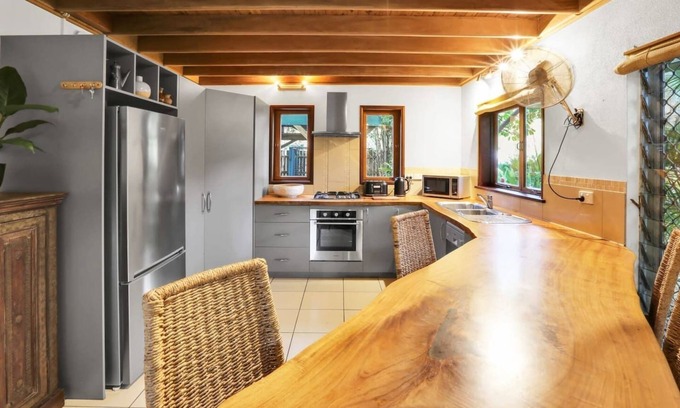 Holloways Beach Cottage | Serendipity: A Tropical Rainforest Escape with Pool, Steps from Holloways Beach