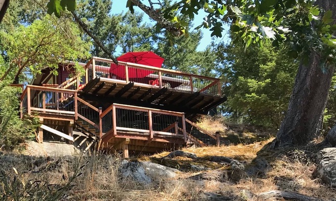 Sturdies Bay Cabine | Heureux hasard au bord de la mer