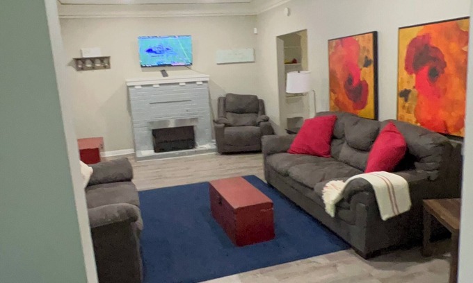 Mitchell Maison | Serene 2 bedroom home in residential neighborhood.