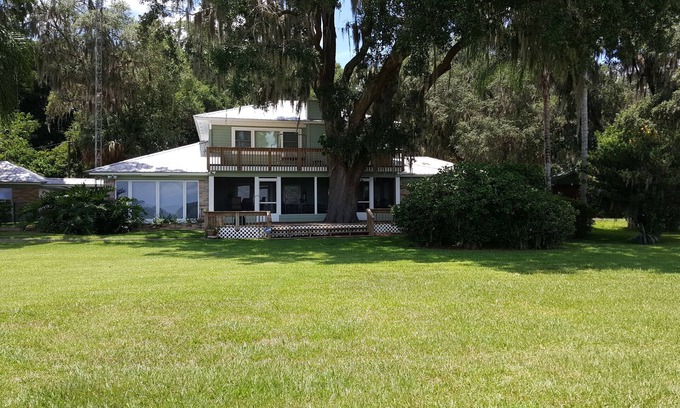 Candler Maison | Serene 3br, 3 Bath Estate Home On Little Lake Weir