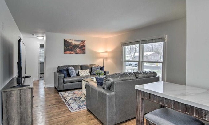 Amherst Maison | Serene Buffalo Dwelling with Backyard BBQ Patio