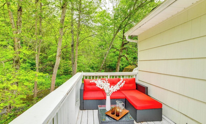 Roscoe Appartement | Serene Home w/On-Site Brook in Callicoon Center