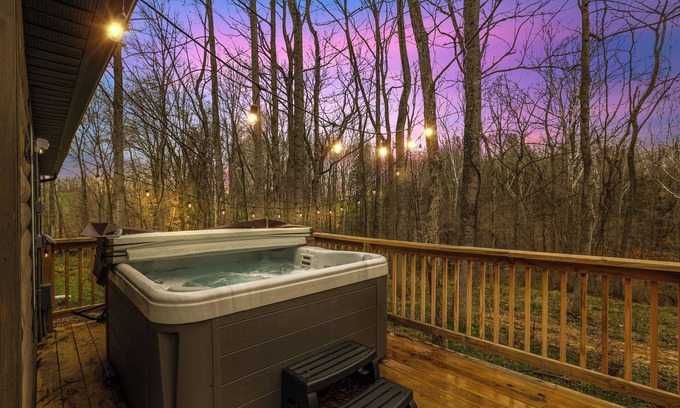 Logan Cottage | Serene Logan Retreat w/ Private Hot Tub & Fire Pit