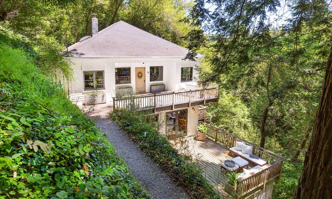 Mill Valley Maison | Serene Mill Valley Gem dans les séquoias