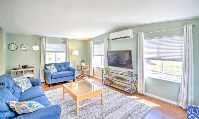 Sequim Maison | Serene Sequim Retreat with Deck Pets Welcome!