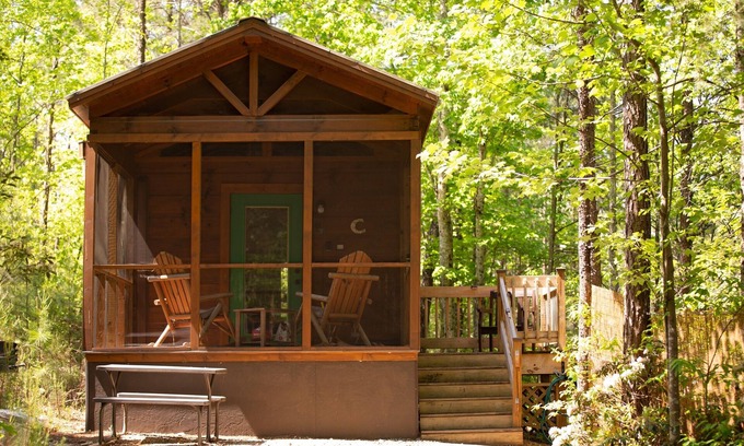 Mill Spring Cabine | Serenity Ridge Cabin C: Couple's Escape