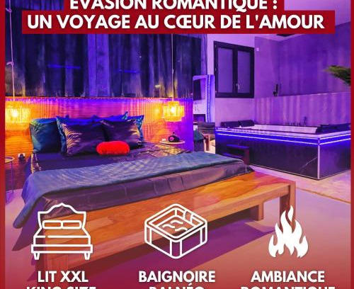 Venissieux Hôtel | SERENITY Suite - Love room