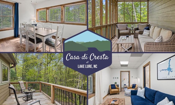 Lake Lure Maison | Serra Stays - "Casa di Cresta"