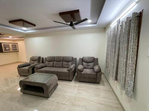Visakhapatnam Appartement | Servostay 3 BHK Fully Furnished in Vizag with Parking - 1st Floor