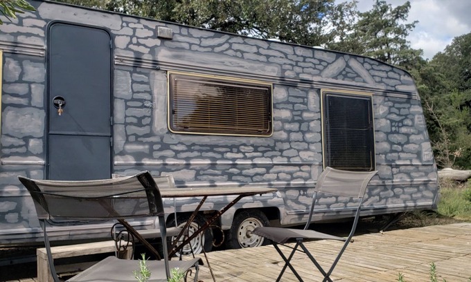 Arpaillargues-et-Aureillac Maison | Seul dans la nature sans voisin, caravane tout confort