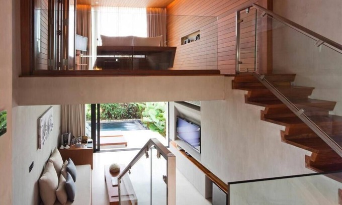 Khuekkhak Villa | Villa Lit King-Size avec Piscine et Grand Lit (G7)